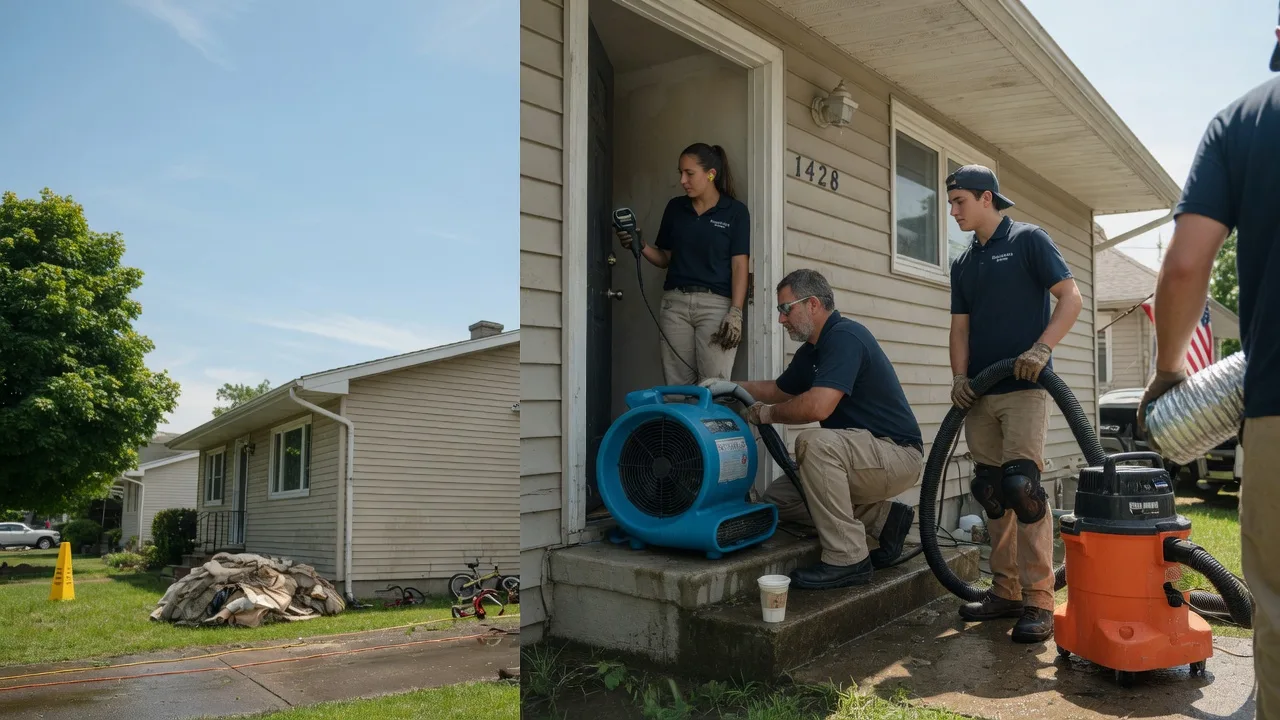Water Damage Restoration in Ellwood City, PA near me
